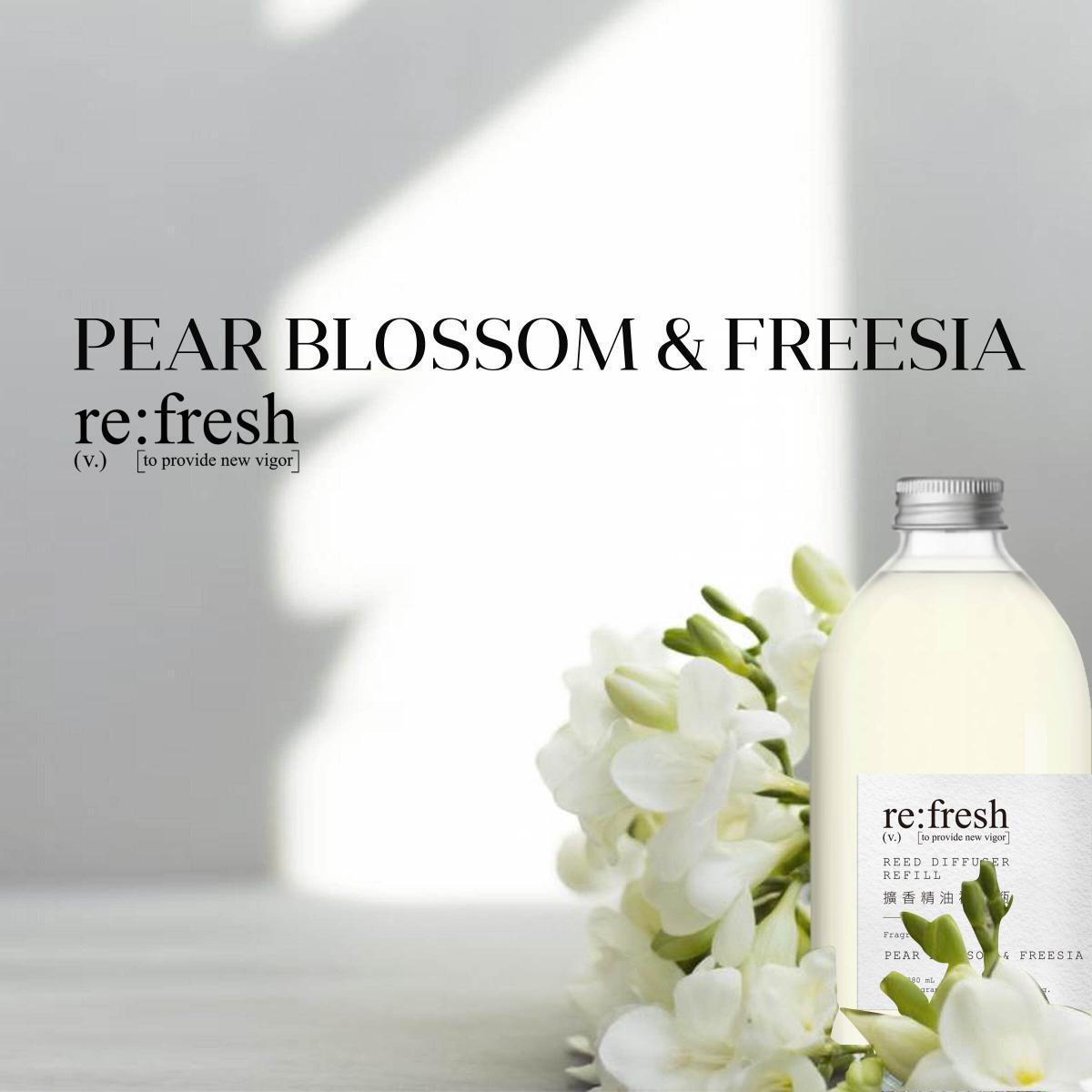 refresh - 梨花與小蒼蘭香薰補充裝280ml