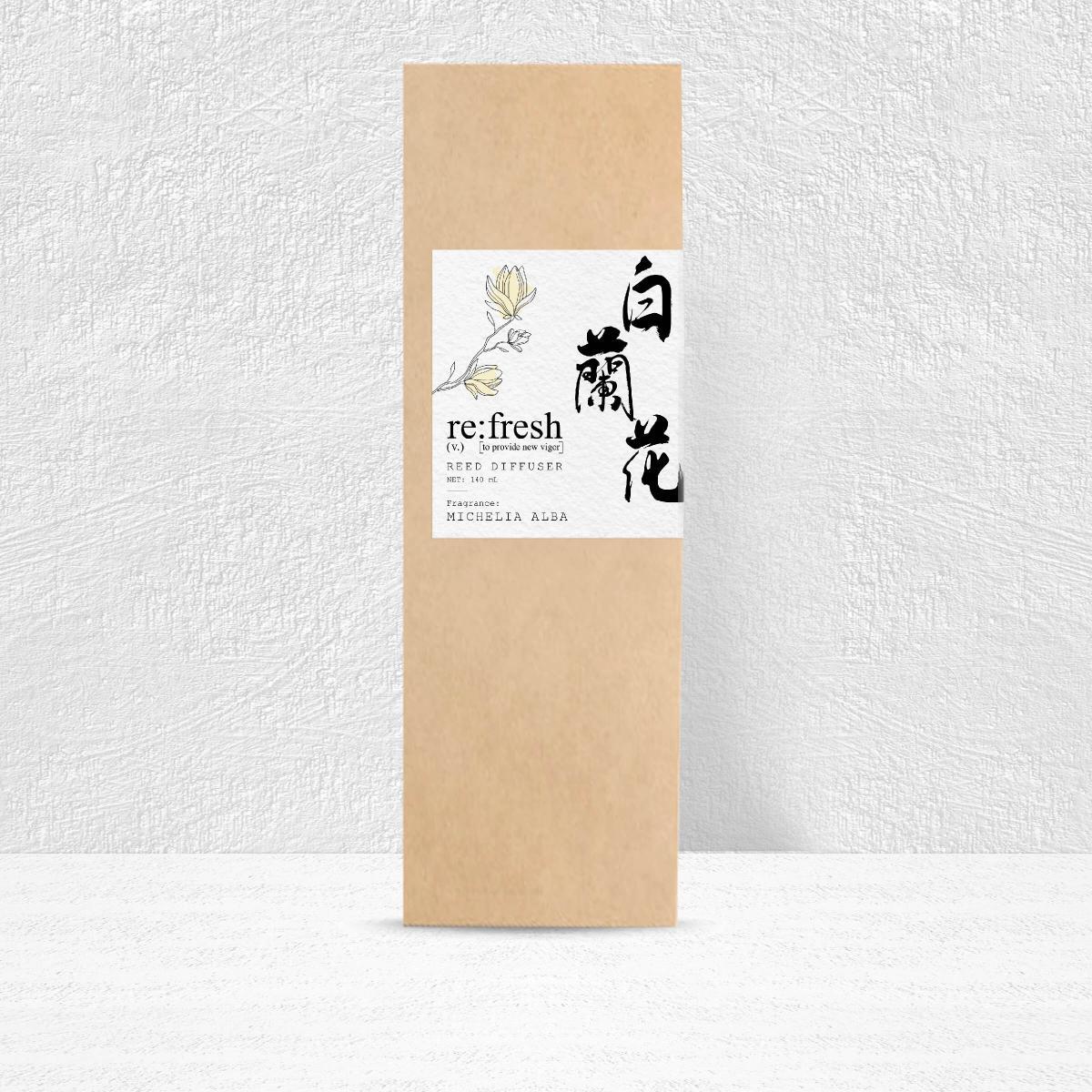 re:fresh - 白蘭花香薰140ml