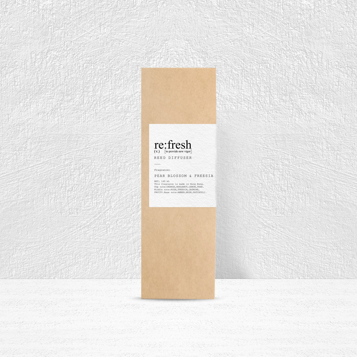 re:fresh - 梨香小蒼蘭香薰 140ml